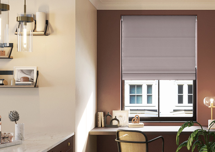 Ascot, Lavender - Roman Blind - Image 3